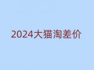 2024版大猫淘差价课程，新手也能学的无货源电商课程-精品虚拟资源库