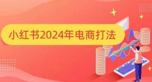 小红书2024年电商打法,手把手教你如何打爆小红书店铺-精品虚拟资源库