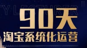 90天淘宝系统化运营，从入门到精通-精品虚拟资源库