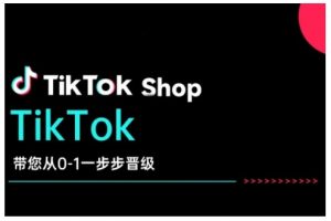 TikTok Shop带您从0-1一步步晋级，开启电商新征程，在TikTok商业领域实现突破与成长-精品虚拟资源库