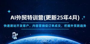 AI外贸特训营(更新25年4月-精品虚拟资源库