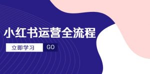 小红书运营全流程,爆款选题文案,视频制作技巧,进阶达人宝典-精品虚拟资源库