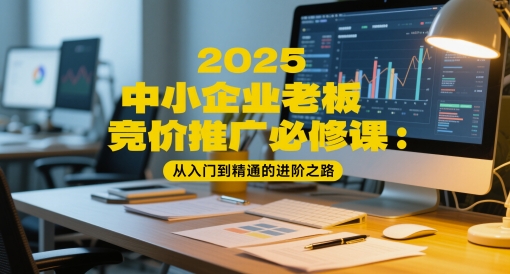 2025中小企业老板竞价推广必修课：从入门到精通的进阶之路-精品虚拟资源库