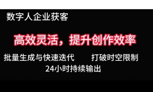 2025Ai数字人工具自动获客-精品虚拟资源库