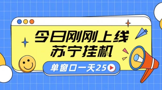 苏宁全自动采集挂G项目 稳定可批量 单窗口收益30+ 附教程【揭秘】-精品虚拟资源库