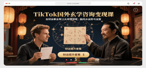TikTok国外玄学咨询变现课，含财运事业等12大命理领域，融风水运势与运营-精品虚拟资源库
