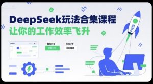 DeepSeek玩法合集课程，让你的工作效率飞升-精品虚拟资源库