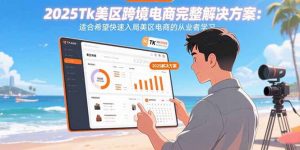 2025Tk美区跨境电商完整解决方案：适合希望快速入局美区电商的从业者学习-精品虚拟资源库