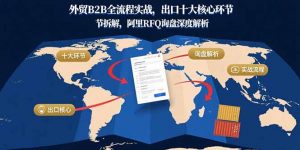 外贸B2B全流程实战，出口十大核心环节拆解，阿里RFQ询盘深度解析-精品虚拟资源库