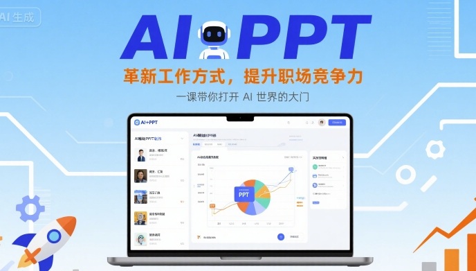 AI+PPT：革新工作方式，提升职场竞争力，一课带你打开 AI 世界的大门-精品虚拟资源库