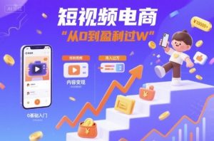 短视频电商：短视频变现从0到盈利过W-精品虚拟资源库