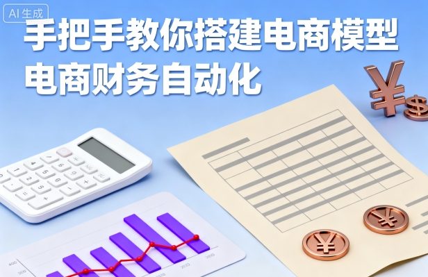 手把手教你搭建电商模型-电商财务自动化-精品虚拟资源库