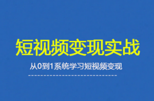 杨磊老师·2025短视频变现实战课-精品虚拟资源库