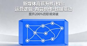 新媒体高薪升核计划：运营逻辑-内容创作-数据驱动，提升200%的职场突破-精品虚拟资源库