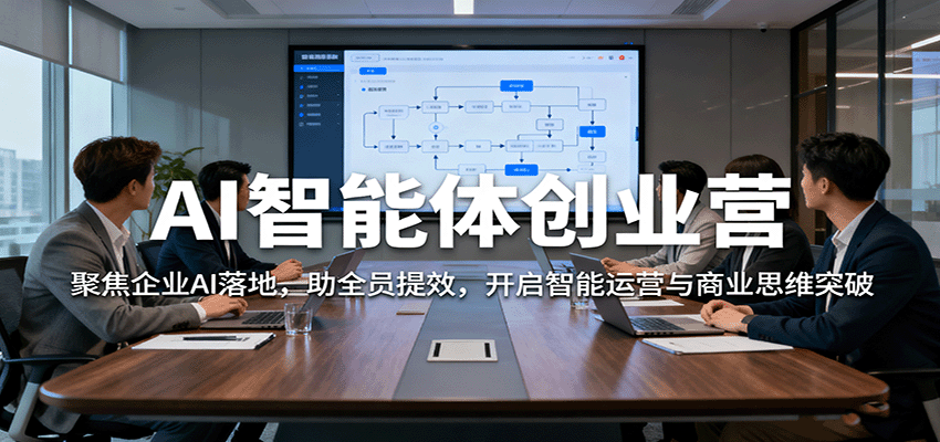 AI智能体创业营：聚焦企业AI落地，助全员提效，开启智能运营与商业思维突破-精品虚拟资源库