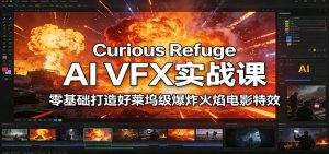 Curious Refuge AI VFX实战课，零基础打造好莱坞级爆炸火焰电影特效-精品虚拟资源库