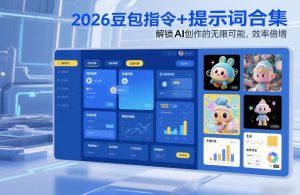 2026豆包指令+提示词合集,解锁AI创作的无限可能,效率倍增-精品虚拟资源库