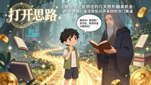 付费文1+2：年轻人还能抓住的几大隐形翻身机会：打开思路，发现那些闷声发财的冷门赛道-精品虚拟资源库