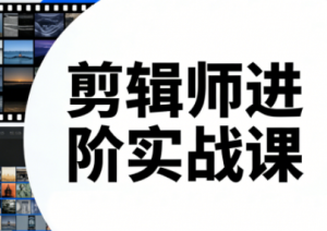 剪辑师进阶实战课(更新23年-25年)-精品虚拟资源库