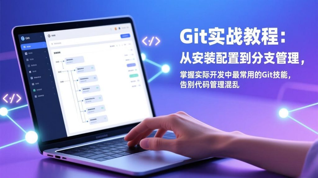 Git实战教程：从安装配置到分支管理，掌握实际开发中最常用的Git技能，告别代码管理混乱-精品虚拟资源库