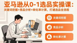 亚马逊从0-1选品实操课(更新3月-精品虚拟资源库