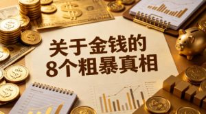 某公众号付费文章：关于金钱的8个粗暴真相-精品虚拟资源库