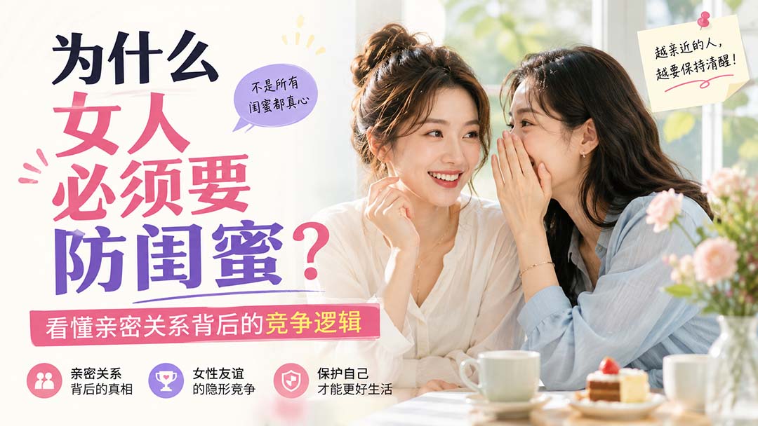付费文章:为什么女人必须要防闺蜜?看懂亲密关系背后的竞争逻辑-精品虚拟资源库