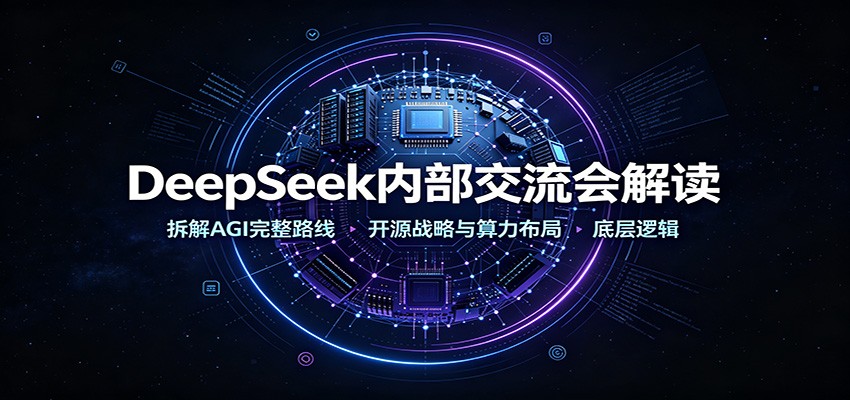 DeepSeek内部交流会解读：拆解AGI完整路线，开源战略与算力布局底层逻辑-精品虚拟资源库