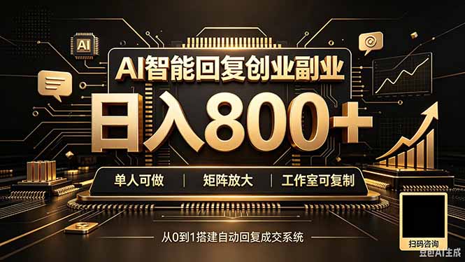 全自动AI挂机创业｜个人副业→工作室全链路扶持-精品虚拟资源库