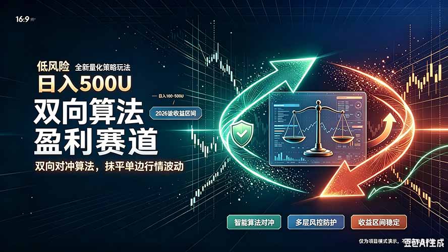 算法对冲/EA量化，日入500刀，躺着赚钱！你把它当做“自动提款机”，它把你就爆了-精品虚拟资源库