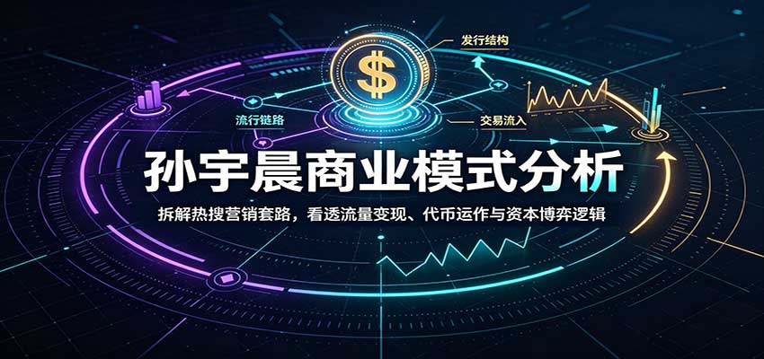 孙宇晨商业模式分析：拆解热搜营销套路，看透流量变现、代币运作与资本博弈逻辑-精品虚拟资源库