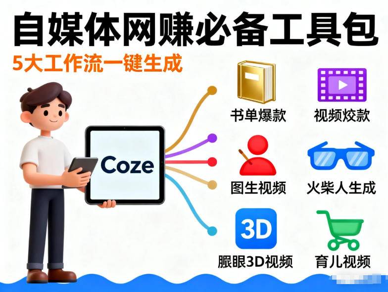 Coze工作流合集,内容一共100份左右,内容丰富,可以提供工作效率-精品虚拟资源库