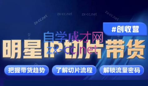 交个朋友·明星IP切片带货爆单营-精品虚拟资源库