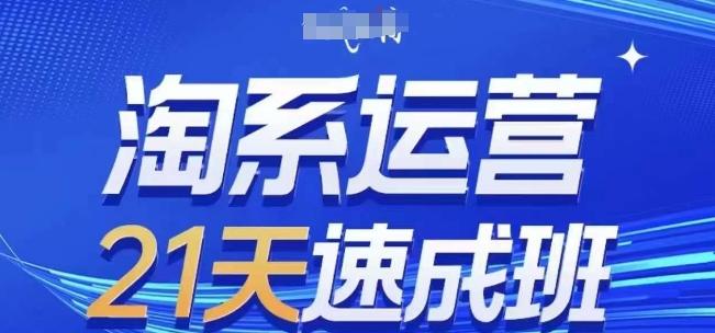 淘系运营21天速成班(更新24年6月)，0基础轻松搞定淘系运营，不做假把式-精品虚拟资源库