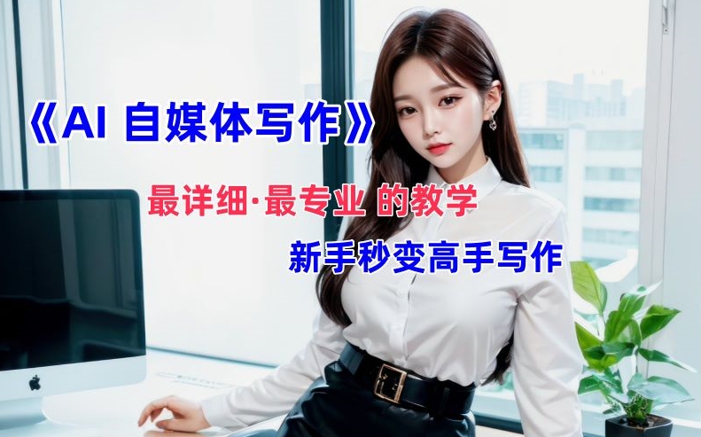 AI自媒体文章创作全网最详细教程，新手秒变写作高手，多方位发展-精品虚拟资源库