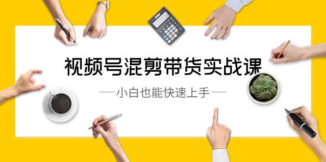 视频号混剪带货实战课，小白也能快速上手（10节课）-精品虚拟资源库