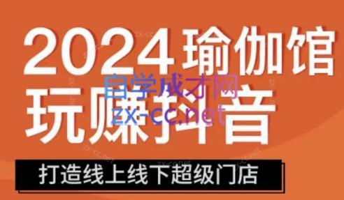 彩莲老师·瑜伽馆玩赚抖音-打造O2O线上线下超级门店-精品虚拟资源库