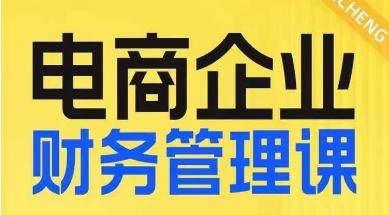电商企业财务管理线上课，为电商企业规划财税-精品虚拟资源库