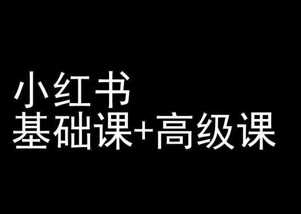 小红书基础课+高级课-小红书运营教程-精品虚拟资源库