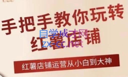 海燕老师·2024手把手教你玩转红薯店铺-精品虚拟资源库