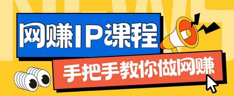 ip合伙人打造1.0，从0到1教你做网创，实现月入过万【揭秘】-精品虚拟资源库