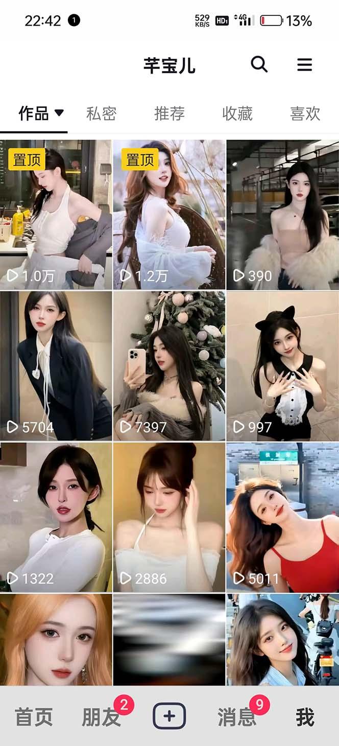 图片[2]-利用AI美女视频引粉，单号日引2000+，新手也能干(教程+软件)-精品虚拟资源库