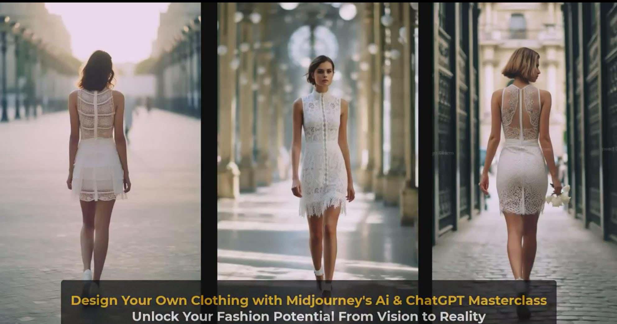 图片[2]-利用 Midjourneys Ai 人工智能设计自己的服装AI大师班-10节课-中英字幕-精品虚拟资源库