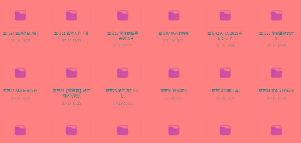 初级、中级、高级AI课程-精品虚拟资源库