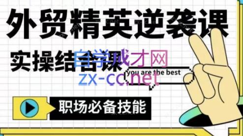 大表姐·外贸精英逆袭-实操综合课-精品虚拟资源库