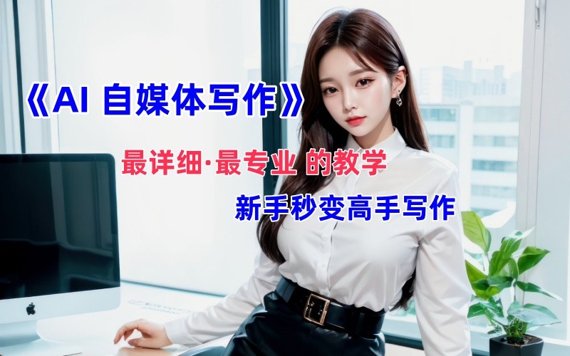 全网最全最细最专业的“AI自媒体写作”教学，新手小白秒变写作高手！-精品虚拟资源库