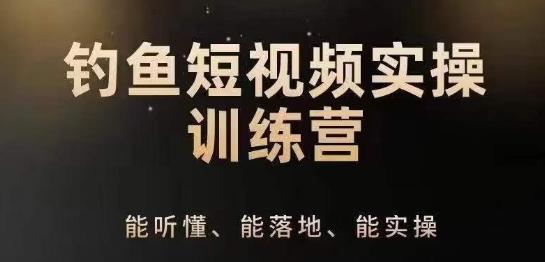 0基础学习钓鱼短视频系统运营实操技巧，钓鱼再到系统性讲解定位ip策划技巧-精品虚拟资源库