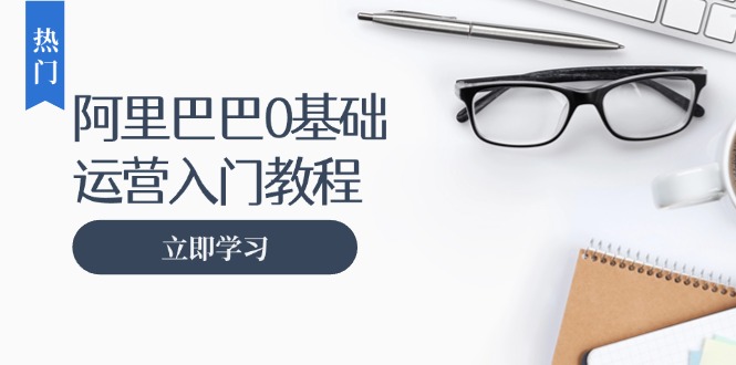 阿里巴巴运营零基础入门教程：涵盖开店、运营、推广，快速成为电商高手-精品虚拟资源库
