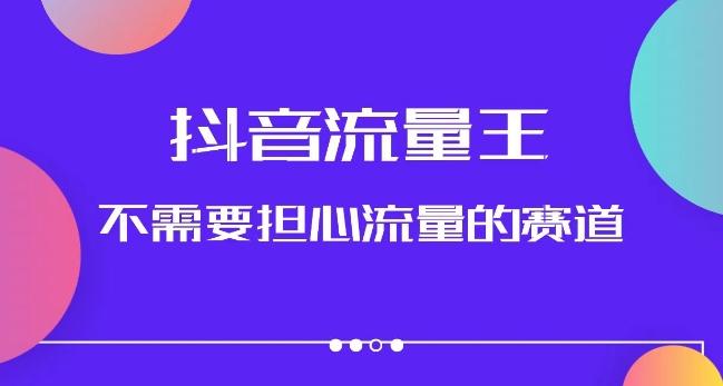 抖音流量王，不需要担心流量的赛道，美女图文音乐号升级玩法（附实操+养号流程）-精品虚拟资源库
